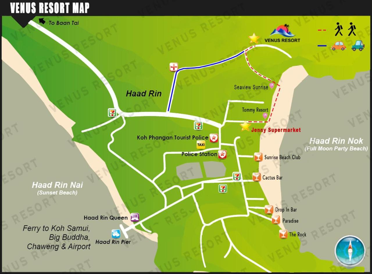 Venus Resort Haad Rin Ngoại thất bức ảnh